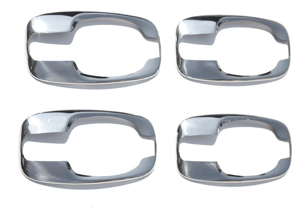 Türgriff Blende Türgriffkappen für Renault Trafic 2001-2014 4-Tür Edelstahl 4x