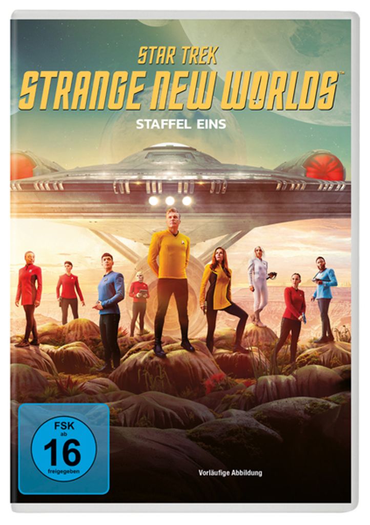 Star Trek: Strange New Worlds - Staffel #1 (DVD)  4Disc - Produktbild 