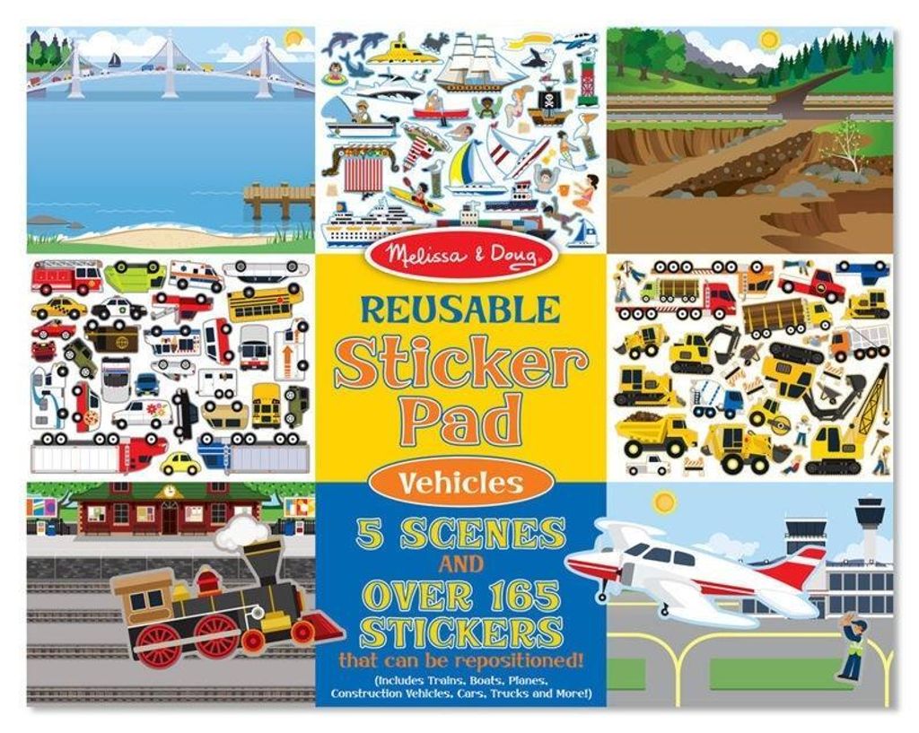 Podložka Melissa & Doug s opakovaně použitelnými Obrázek produktu 