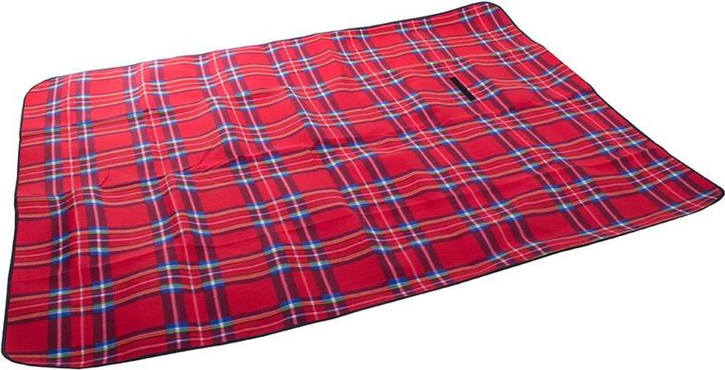 Verk 14192 Pikniková deka 150 x 200 cm károvaná červená Obrázok produktu 