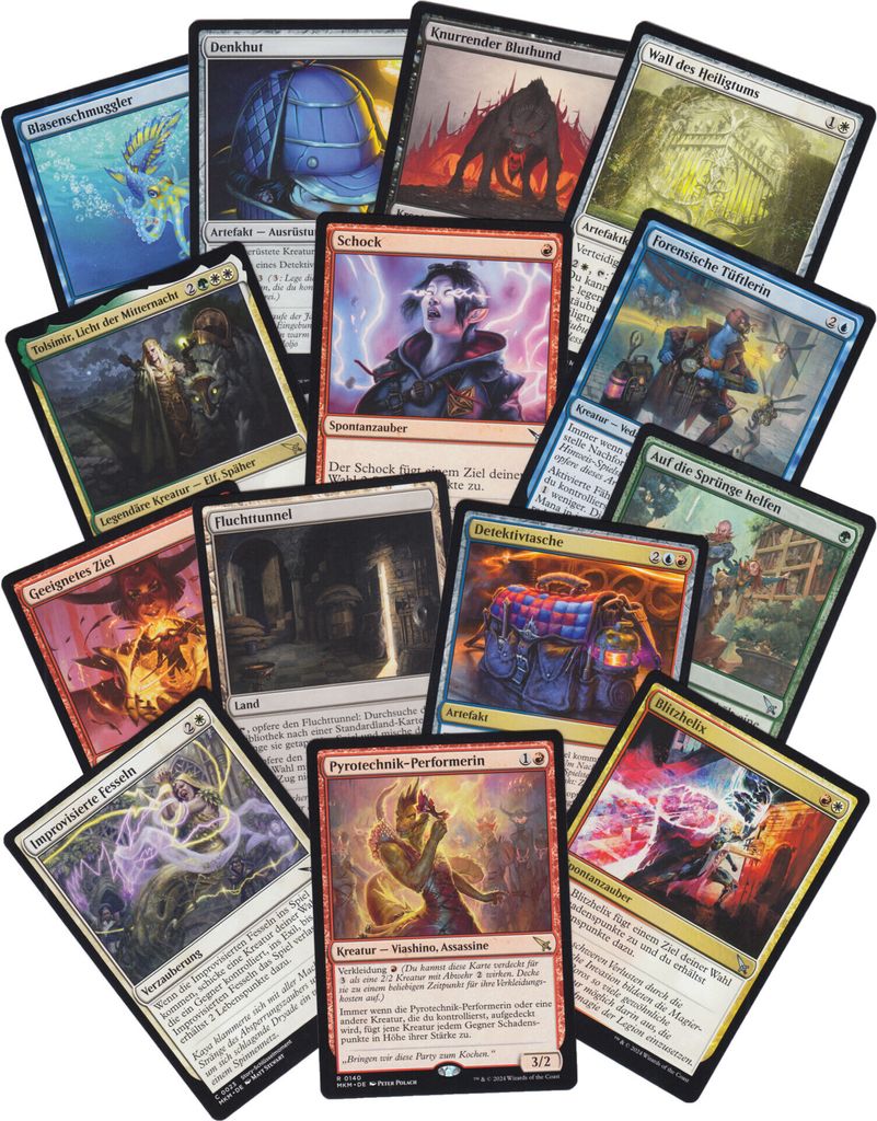 Magic the Gathering - 50 Karten-Set "Mord in Karlov Manor" Rare Uncommon Common DE