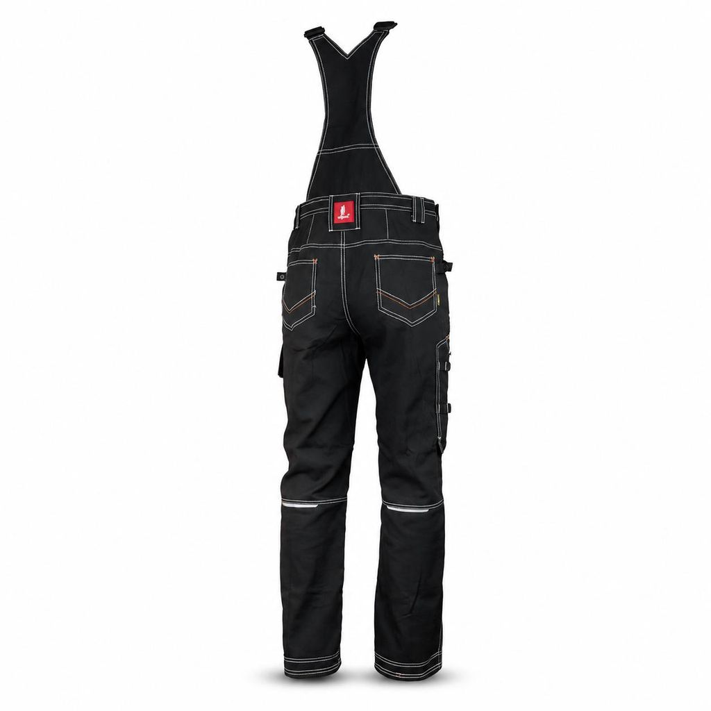 Latzhose Arbeitslatzhose Sicherheitshose Schutzhose URGENT Produktbild  KI-generiertes Bild