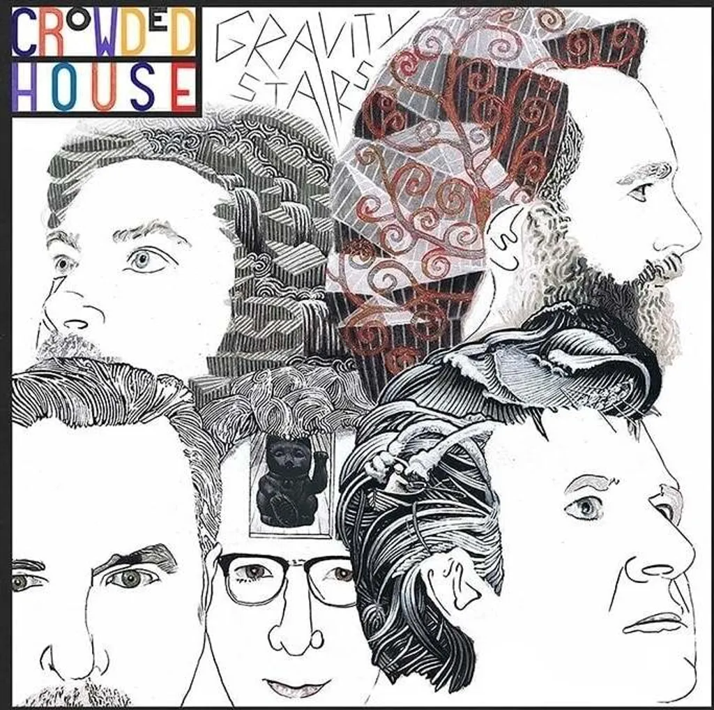 Vinyle Crowded House Gravity Stairs LP Couleur Bleu Nuage Exclusif