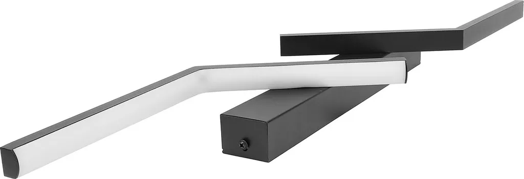 Applique murale LED moderne noire 60cm avec 3 températures de couleur