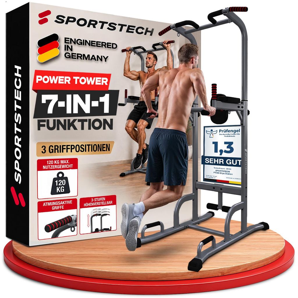 Sportstech Kraftstation PT300 | 7in1 Multifunktionale Produktbild 