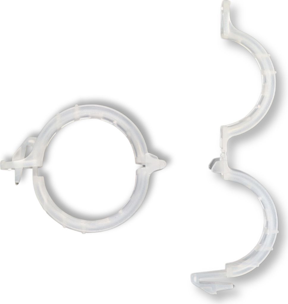 25 x Tomatenclip klein aus Kunststoff - Pflanzenclip