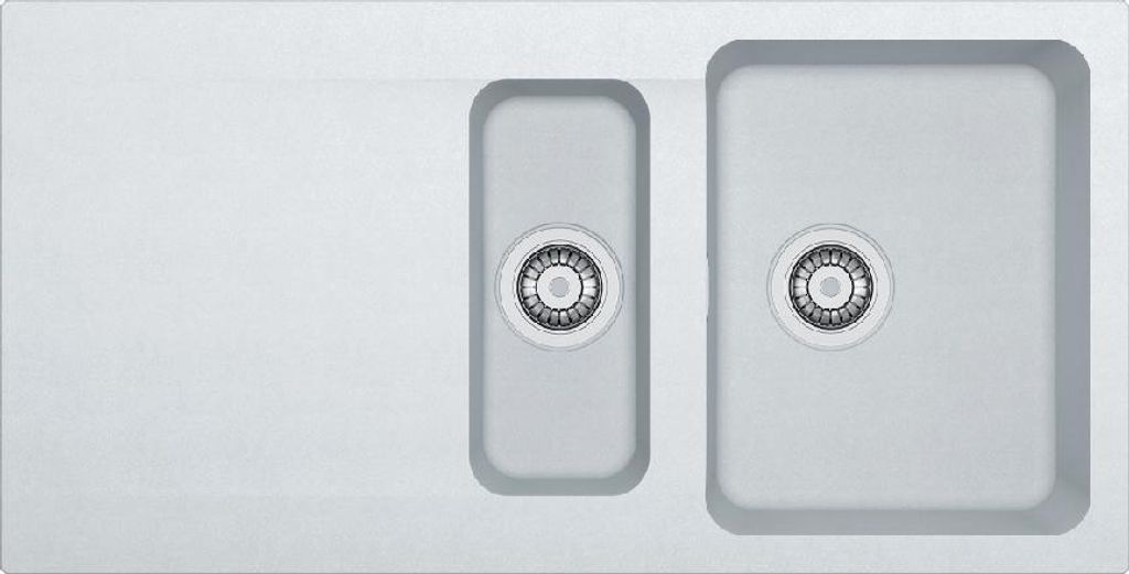 Franke Orion - Tectonite Spülbecken OID 651, 1000x510 mm, weiß 114.0288.591