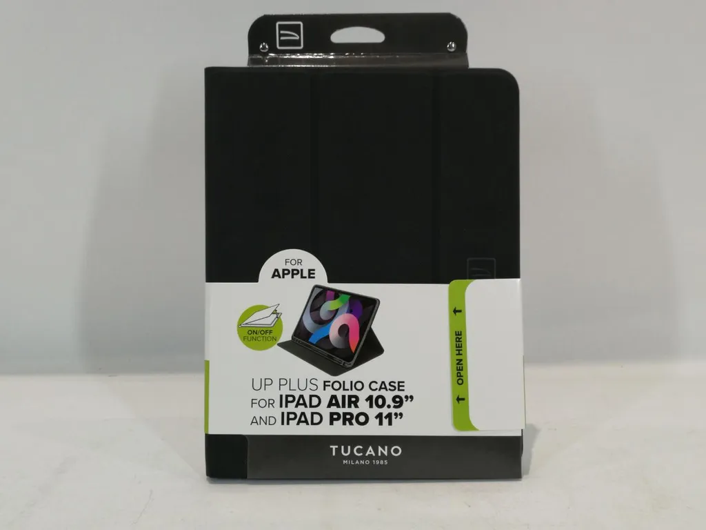 Protégez votre iPad Air 10.9 des Chocs avec l'Étui TUCANO UpPlus Noir Folio