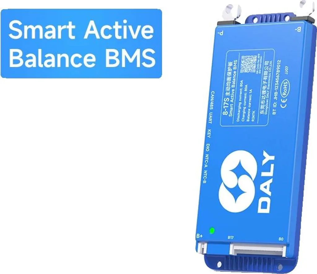 BMS 8S-17S 80A : Équilibrez vos Batteries avec Bluetooth et Wi-Fi