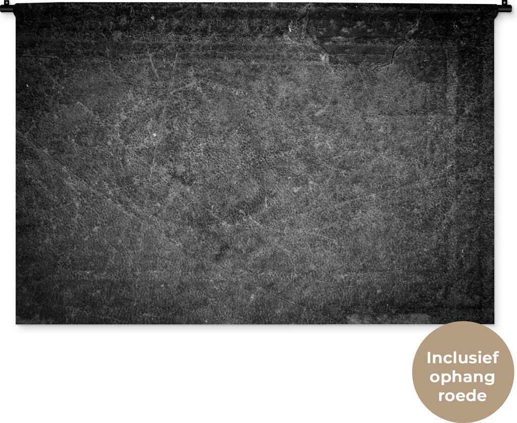 MuchoWow Wandteppich Wandbehang Leder - Strukturiert - Industriell - Grau 150x100 cm Tapisserie Dekoration Wandtuch - Waschbar - Tapisserien - Wa...