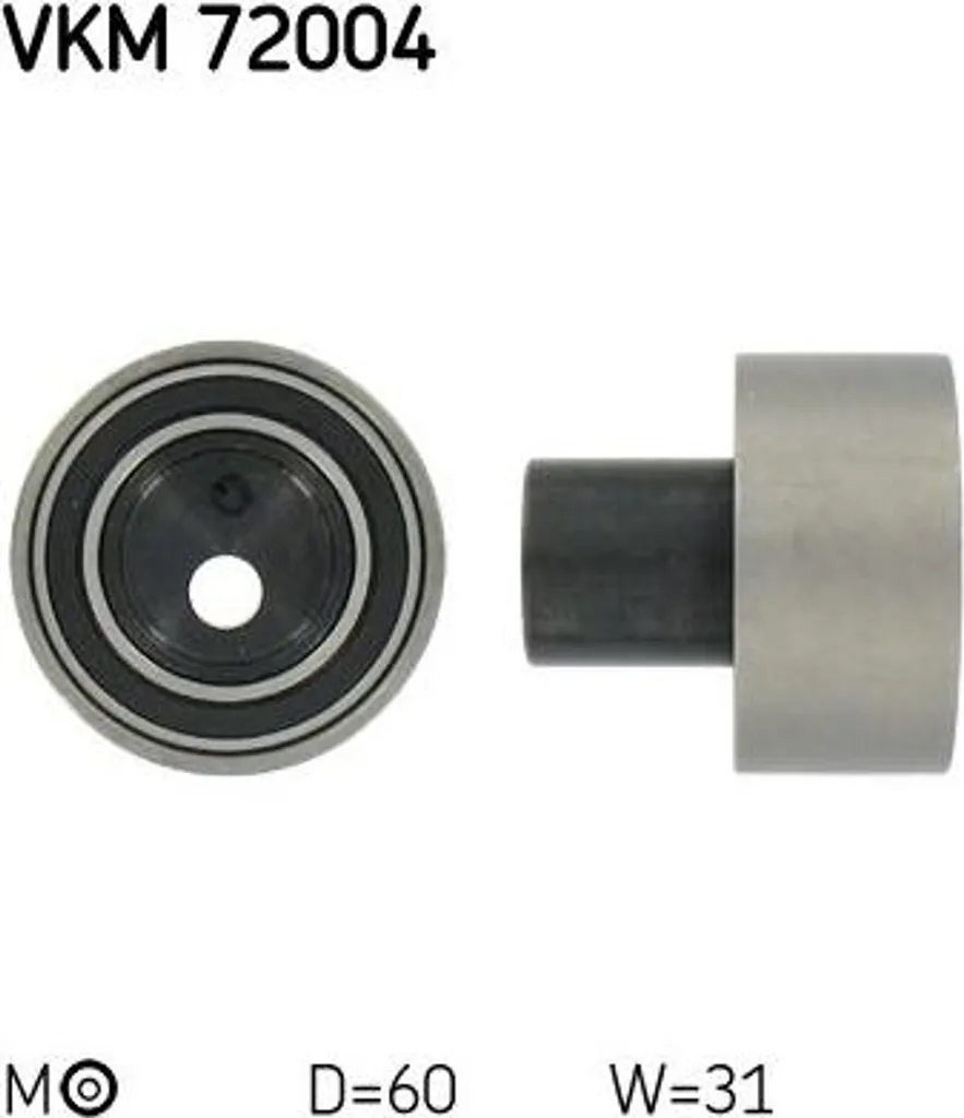 Rouleau Tendeur SKF VKM 72004 : Solution Anti-Bruit Courroie Crantée