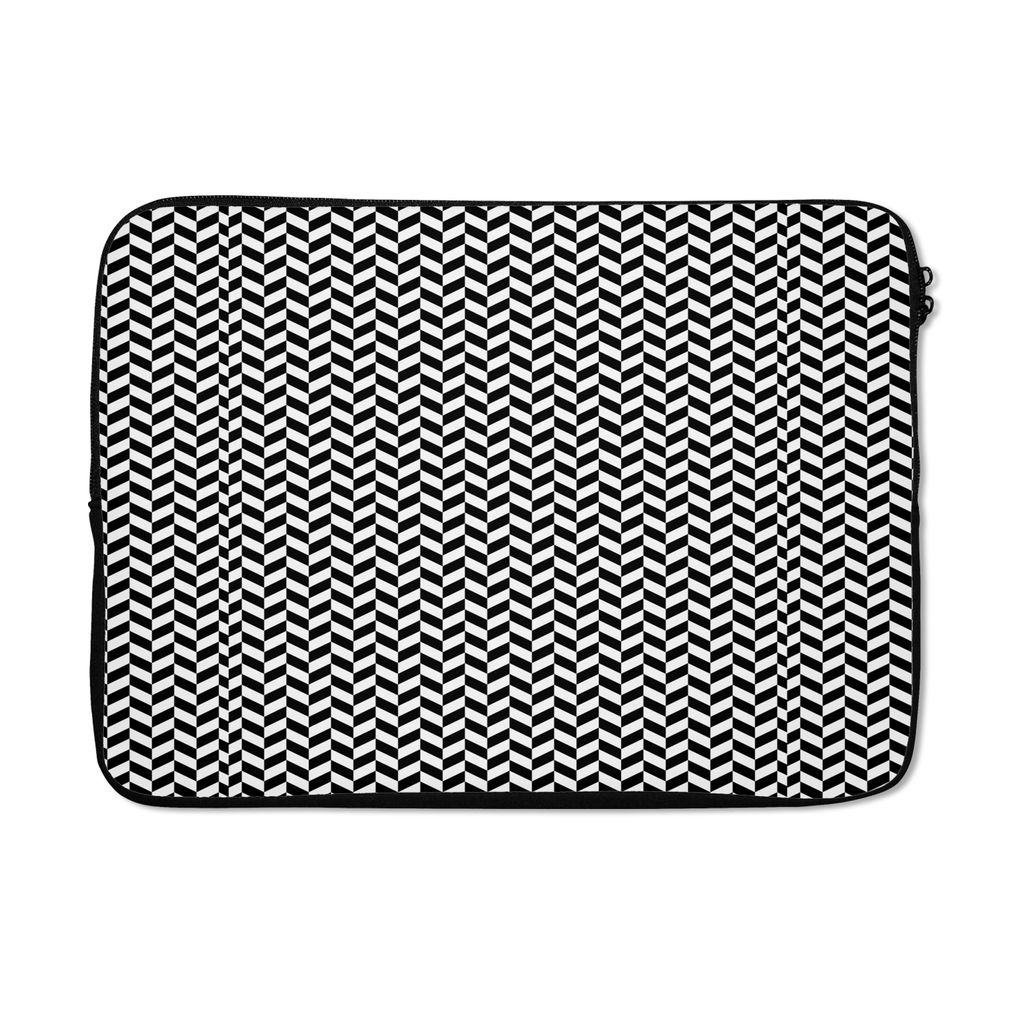 MuchoWow Laptop Hülle 13 Zoll Abstrakt - Muster - Gestaltung - Linie Laptoptasche - Laptophülle - Sleeve - Rundumschutz