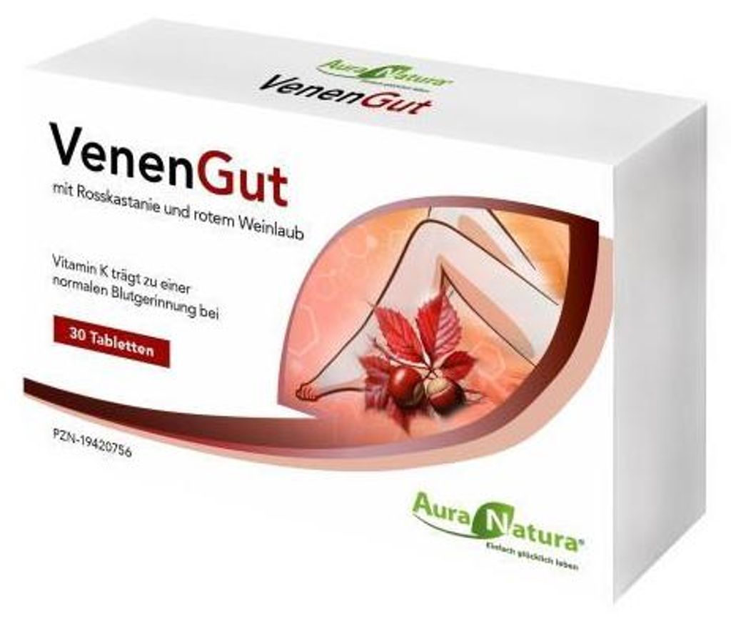 Auranatura Venengut Tabletten 30 St Produktbild 