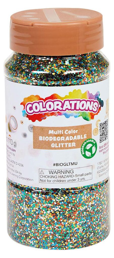 Colorations – Biologisch abbaubarer Glitzer – Multi, 113 Gramm
