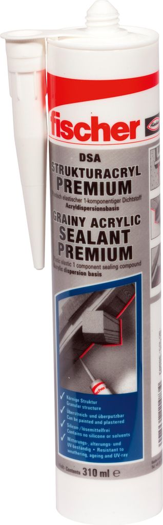 fischer Acrilico strutturato Premium DSA 310 ml bianco Immagine del prodotto 