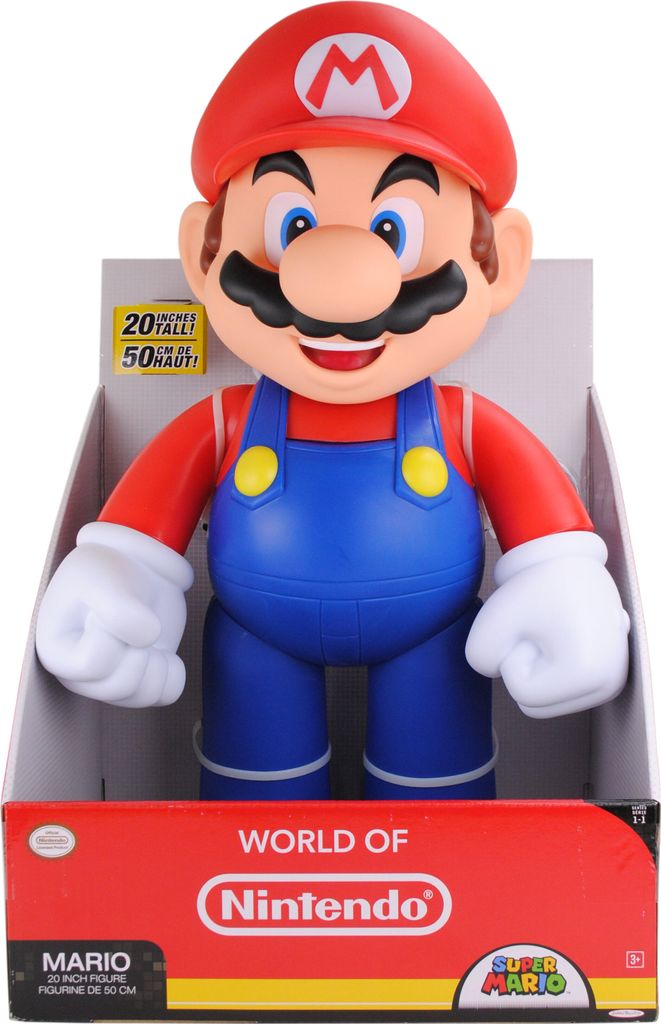 World of Nintendo Super Mario XXL 50cm große bewegliche Produktbild 