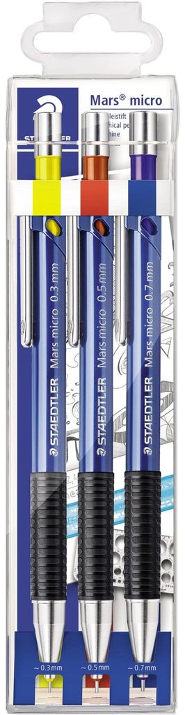 STAEDTLER Porte-mines 775 Mars micro 3 pièces Image du produit 