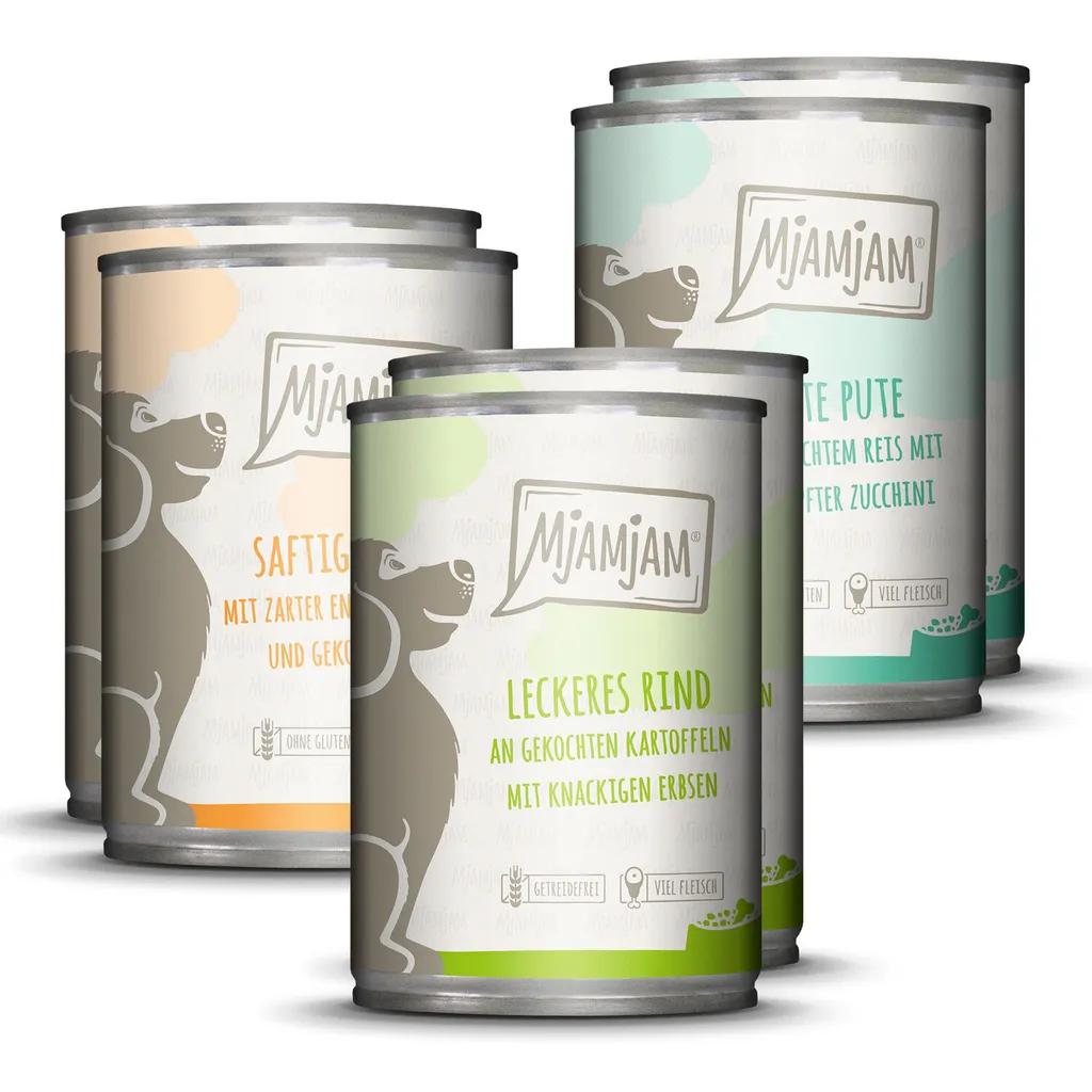 MjAM 400gx6x1 Mix Pack : Finissez-en avec les Alergies de votre Chien