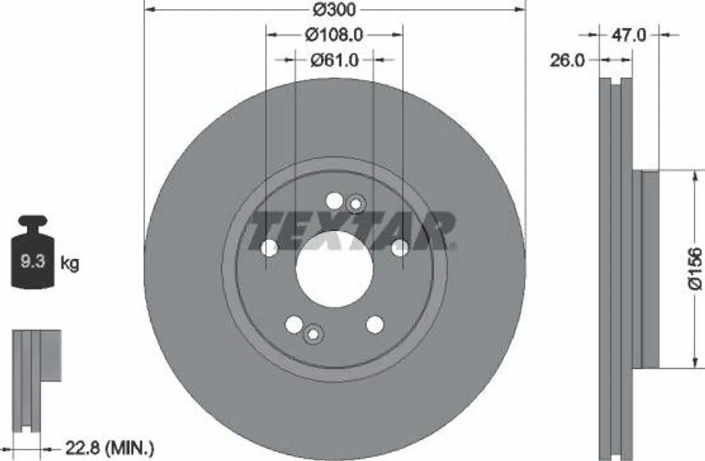 Disque de Frein Laguna : Sécurité et Confort avec TEXTAR 7701206614 OE