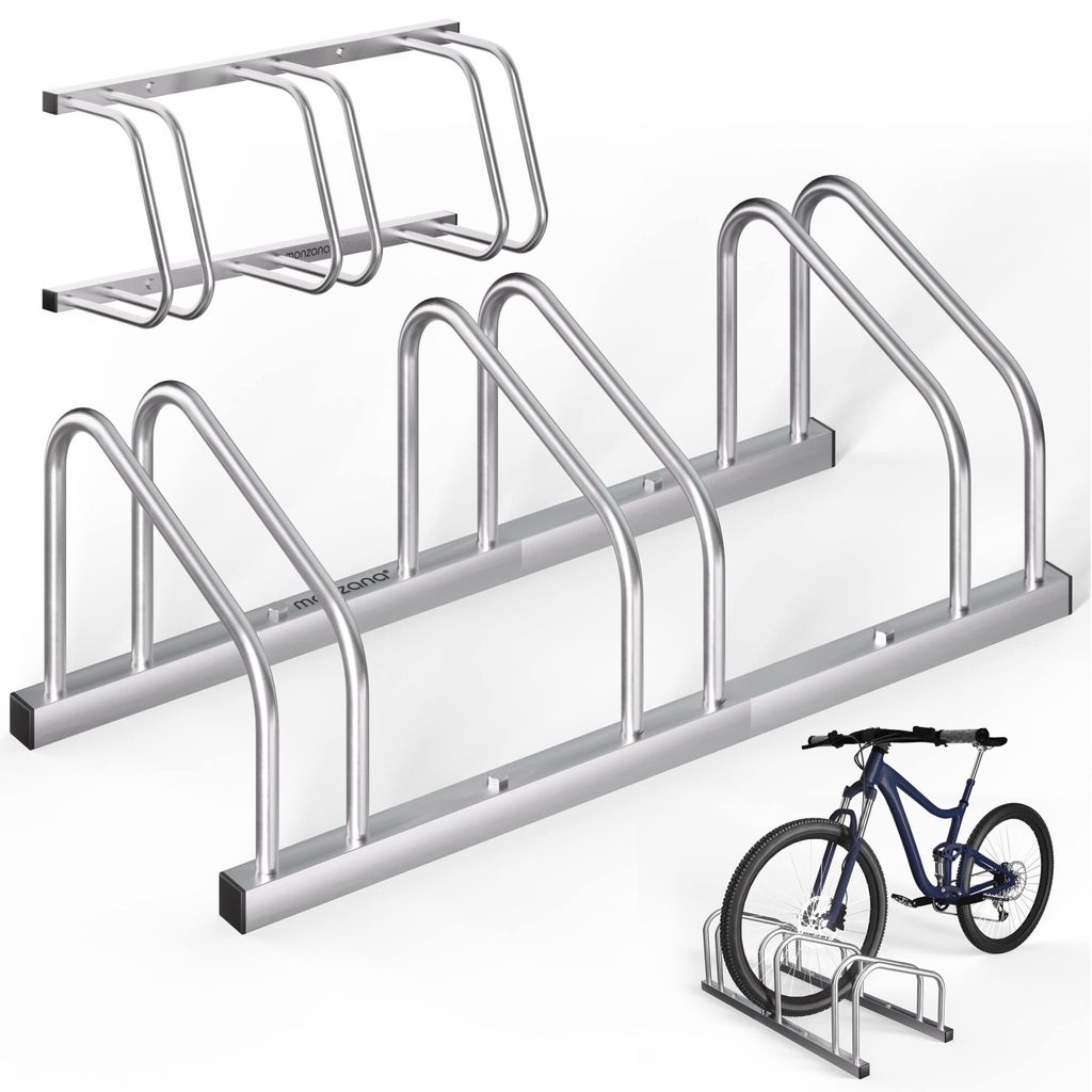 MONZANA® Rastrelliera per Biciclette 3 Posti per Pneumatici Immagine del prodotto 