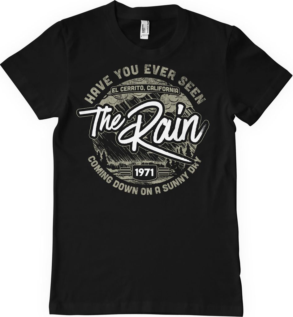 Have You Ever Seen The Rain T-Shirt - Small - Black
