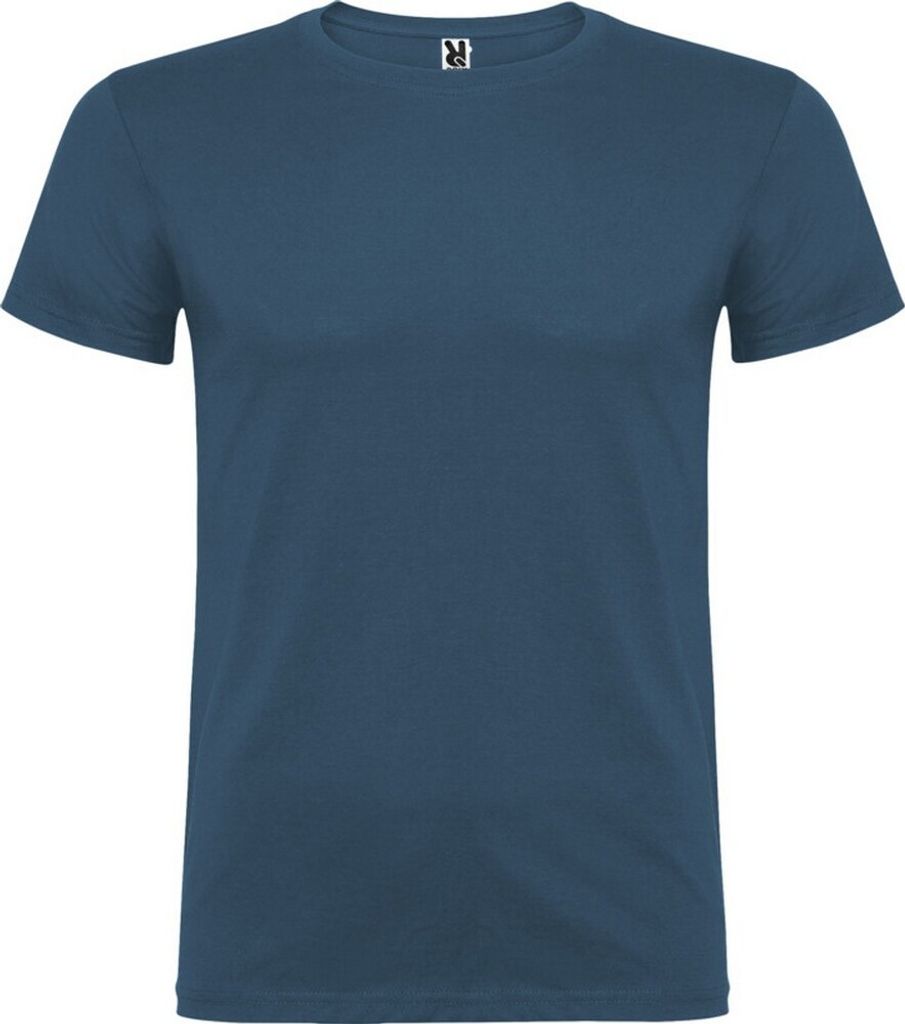Roly - "Beagle" T-Shirt für Herren kurzärmlig PF4341 (M) (Helles Marineblau)