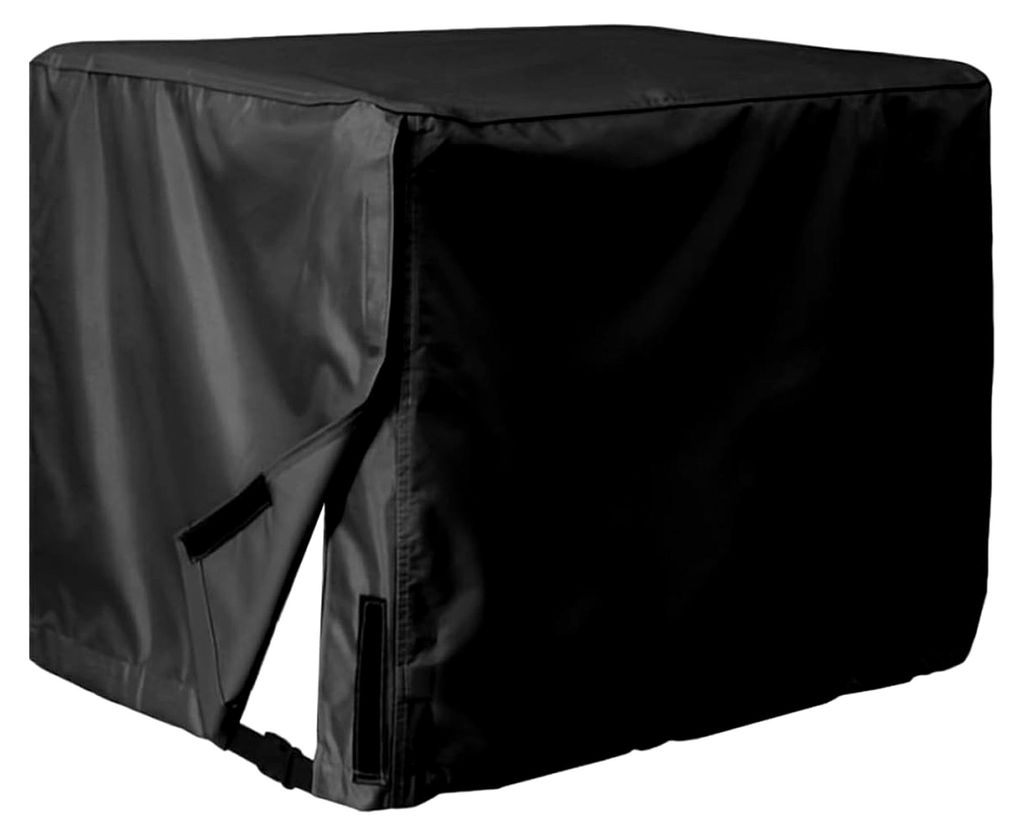 Oxford Schutzhülle für tragbare Generatoren, staubdicht, UV-beständig mit Schnellverschluss, passend für Garten und Terrasse, 65x51x51cm