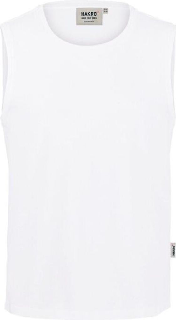 HAKRO Hakro Herren Tanktop Classic #259 Gr. L weiß