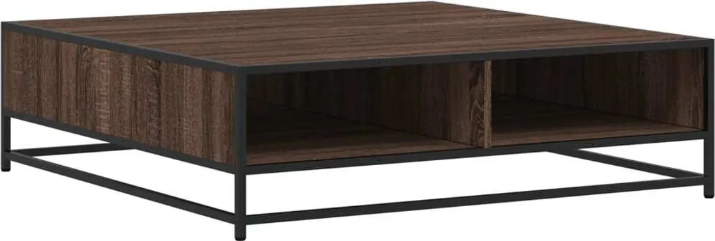 Tavolino Basso vidaXL 100x100 Rovere Marrone - Must-Have Living Room