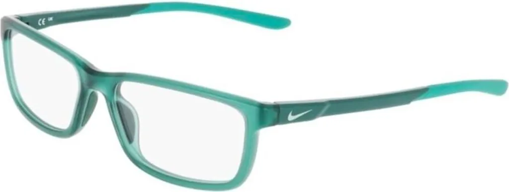 Monture de lunettes homme Nike 7292 rectangulaire Vert Mat 54-16-145