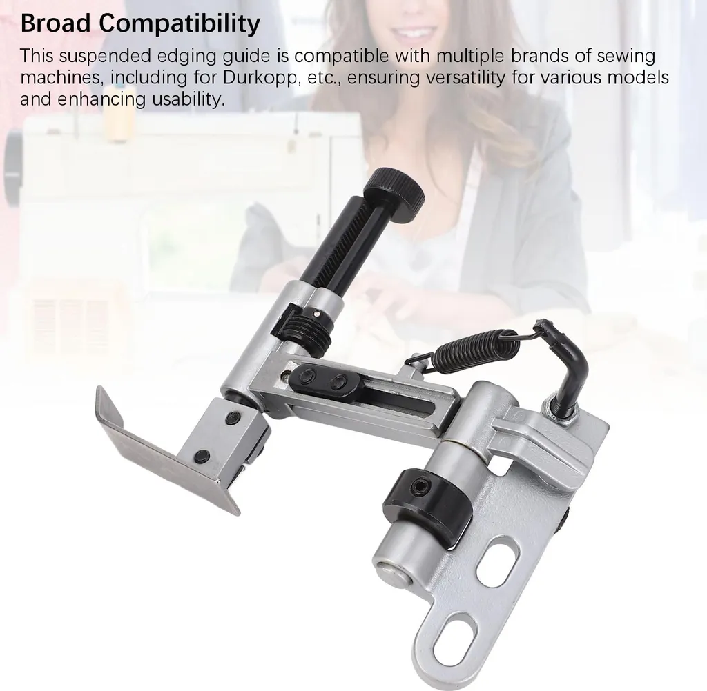 Guide de couture suspendu en acier pour machine Durkopp Adler