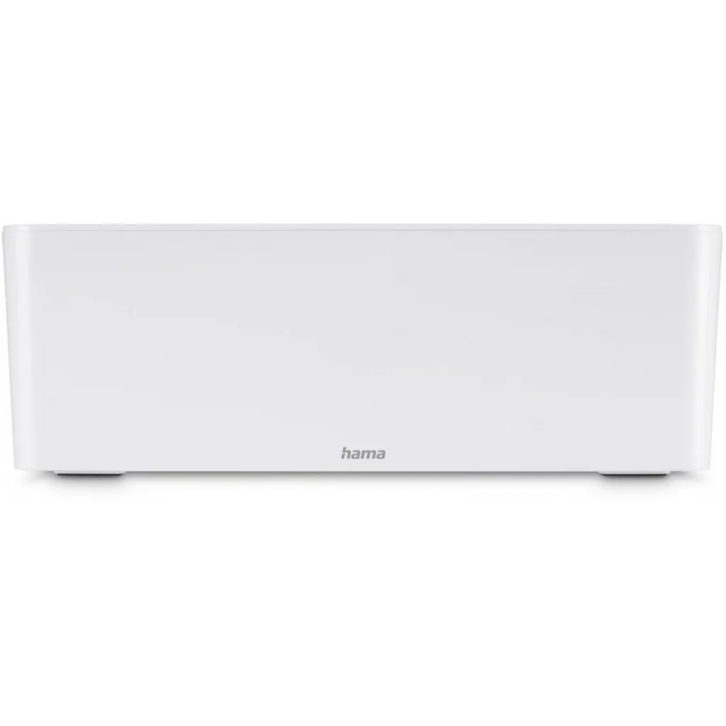 Solution rangement câbles bureau Maxi blanc pour cacher multiprise
