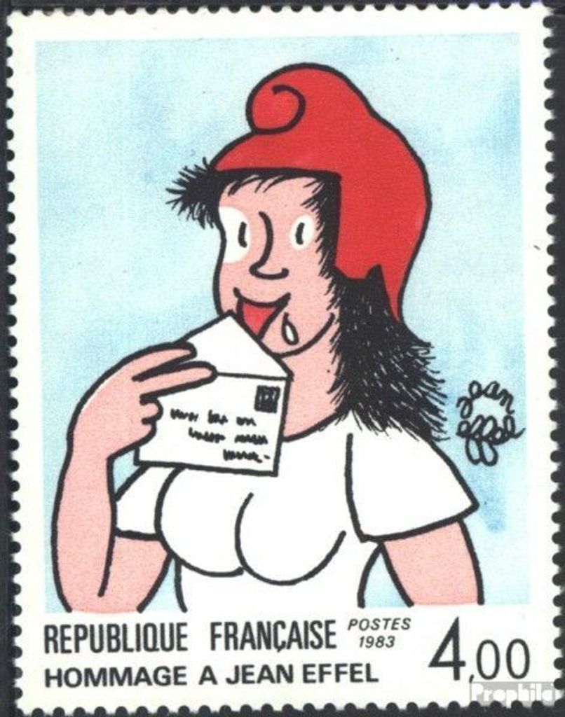 Briefmarken Frankreich 1983 Mi 2415 (kompl.Ausg.) postfrisch Jean Effel