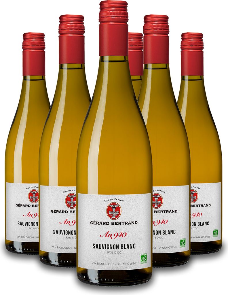 Héritage "An 940" Sauvignon Blanc 2024 vin blanc Lot 6 Bouteilles 75cl