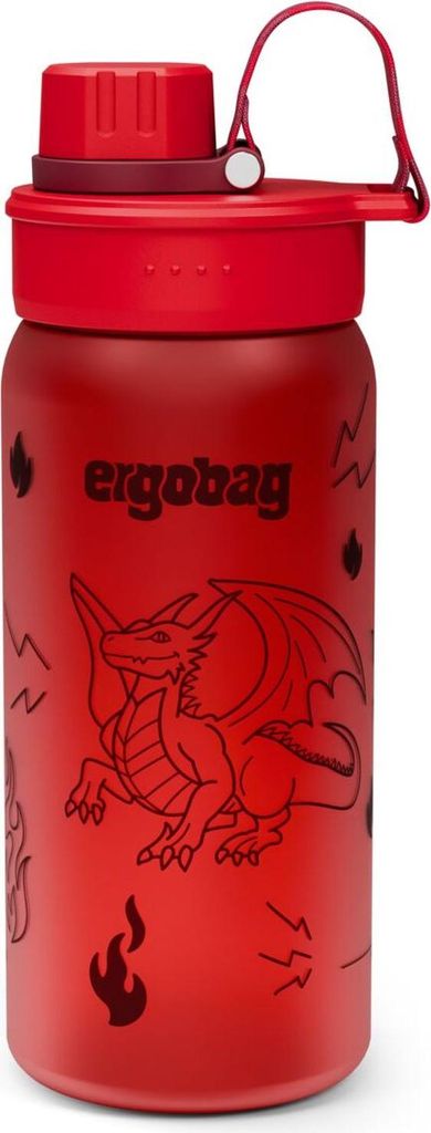 ergobag bouteille d'eau Trinkflasche Dragon rouge Image du produit 