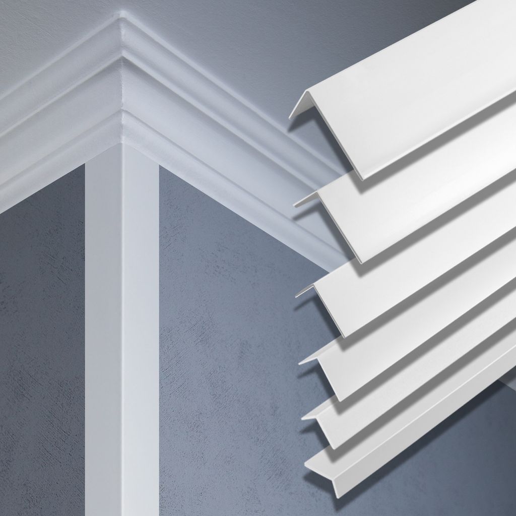 2 Meter | Winkelleiste | PVC | Kunststoff | Effector | Produktbild 