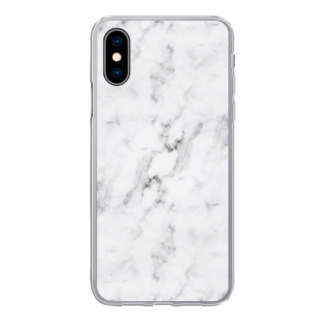 MuchoWow® Handyhülle Schutzhülle Hülle für iPhone X Marmor Produktbild 