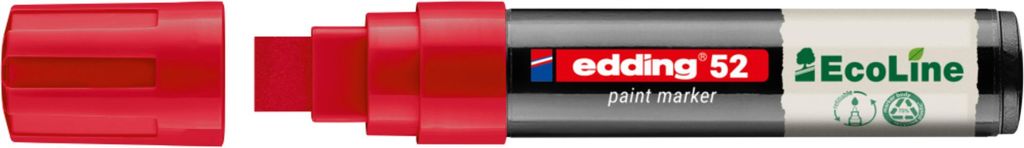 Edding Lackmarker wasserbasis 52 4-15 mm rot