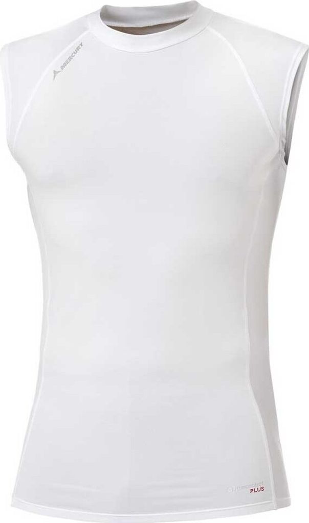Mercury Equipment Tecnic Ärmelloses Baselayer Weiß L Mann Weiß L