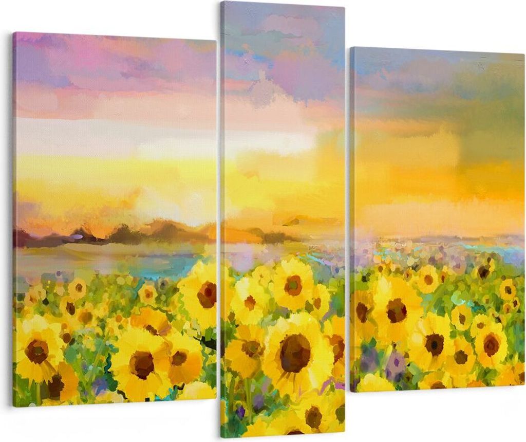 Bild auf Leinwand - Leinwandbild - Sonnenblumen Blume - Produktbild 