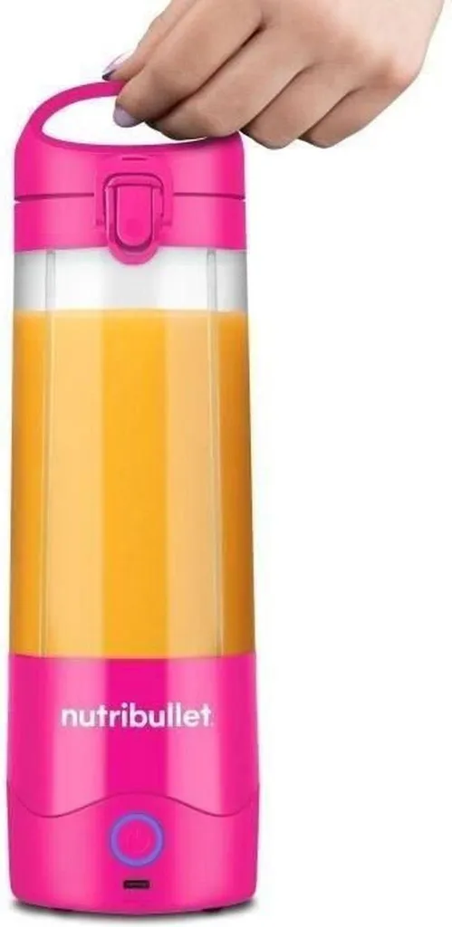 Frullatore Portatile NutriBullet NBP003BP Rosa: Smoothie Ovunque Vuoi - 2