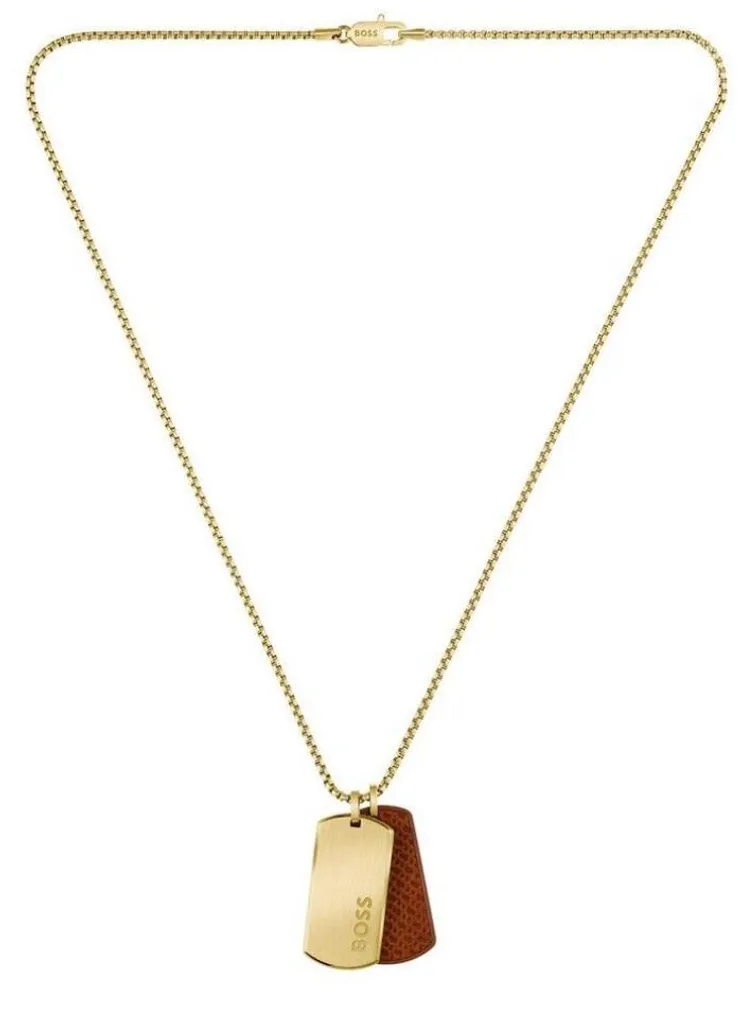 Collier Devon 1580835 en or : l'accessoire idéal pour homme fier