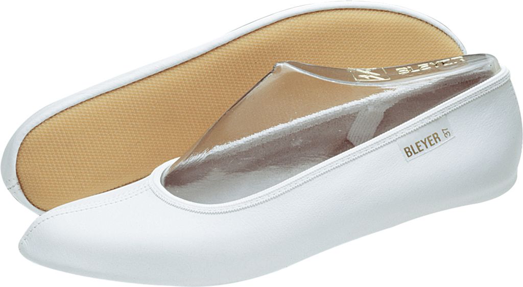 Bleyer Gymnastikschuhe Kinder Erwachsene weiß Gr 34