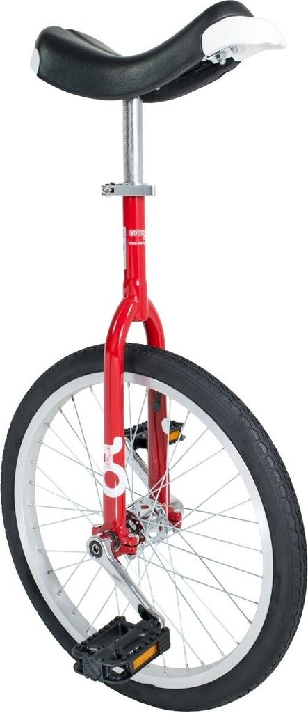 QU-AX Unicycle OnlyOne 20" červený hliníkový ráfek, černé Obrázek produktu 