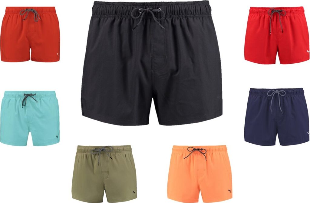 PUMA SWIM MEN SHORT LENGTH SWIM SHO chili powder S