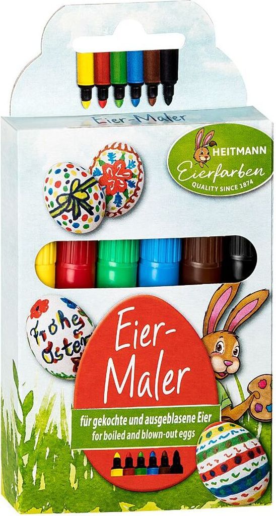 Heitmann Eierfarben Ostereier bemalen färben Produktbild 