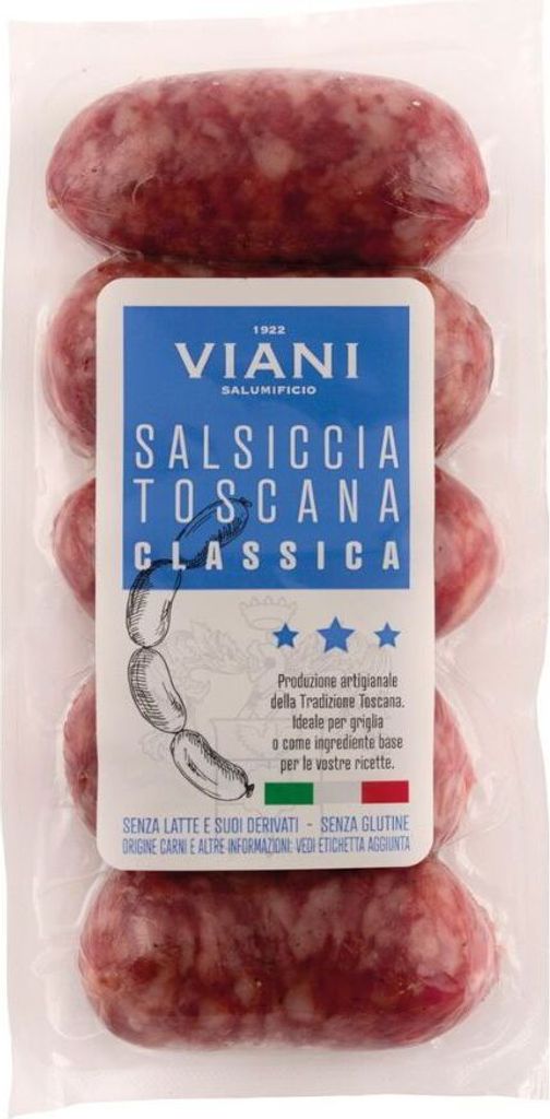 Salsiccia Toscana Classica gereifte Würste 300g - Viano Produktbild 