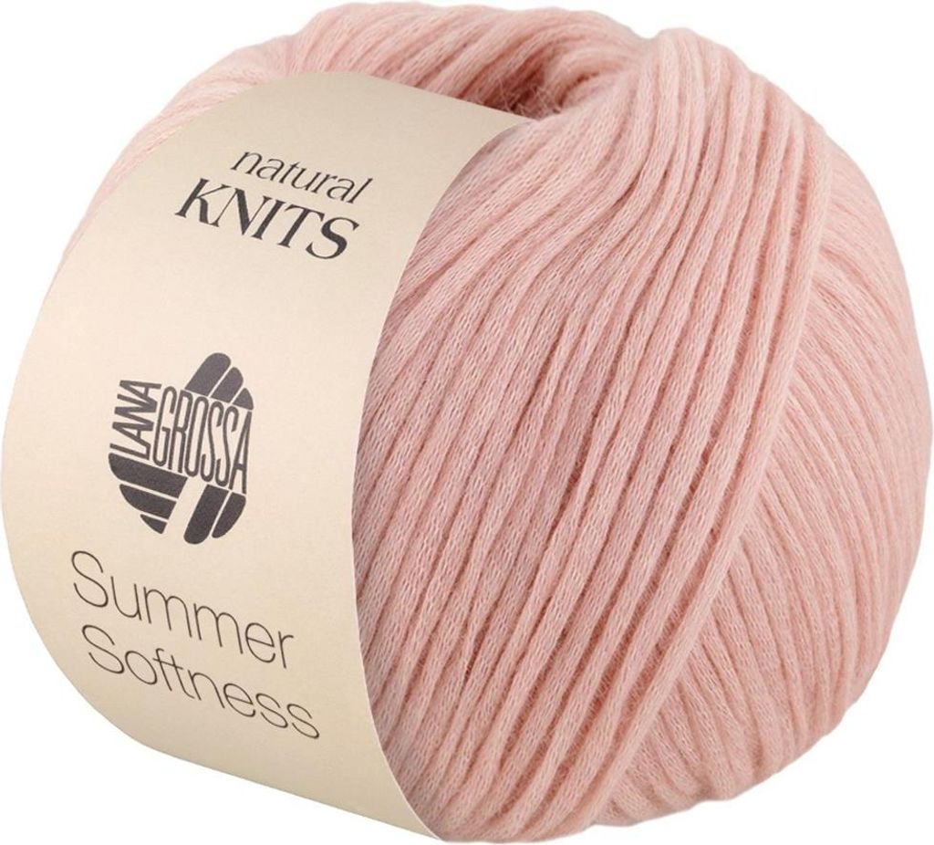 Lana Grossa - Summer Softness 0010 pastellrosa Produktbild 