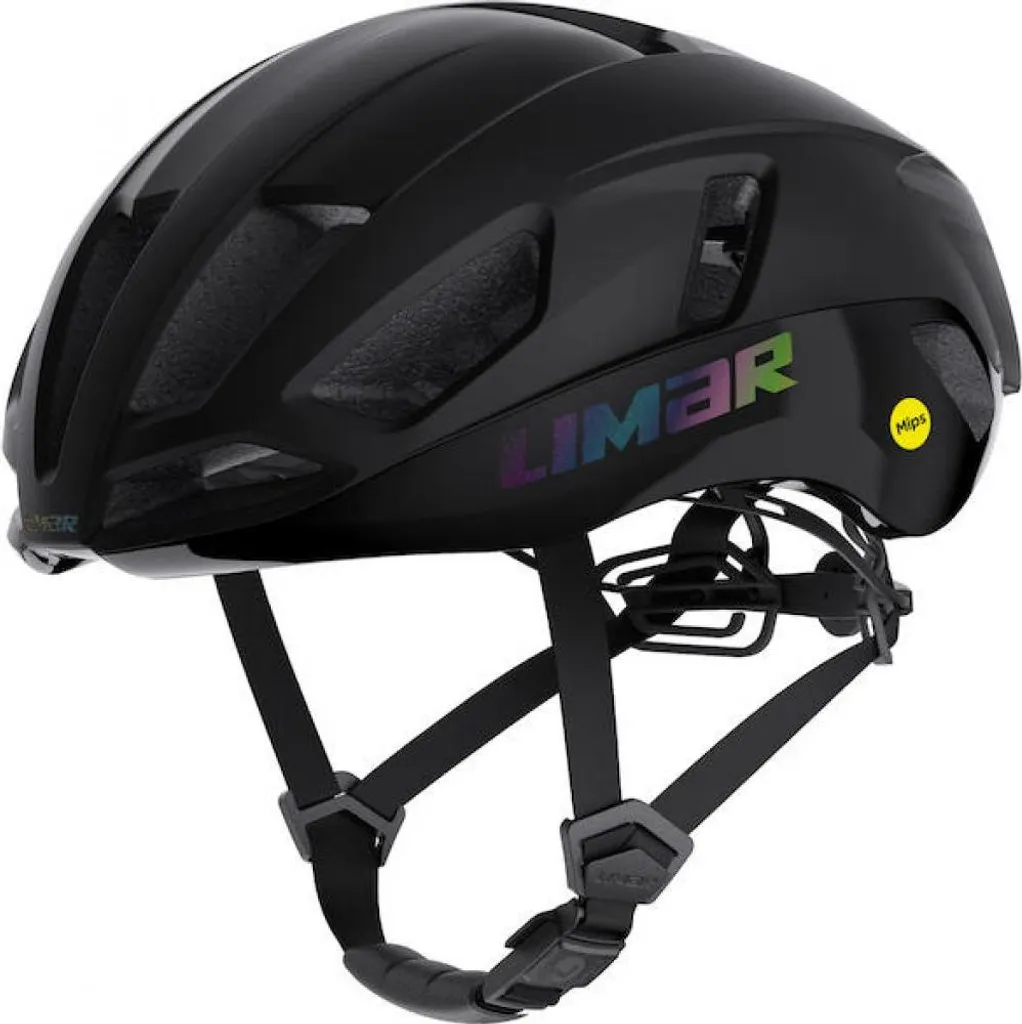 Casque de vélo de course aérodynamique Limar Air Atlas Mips Noir L