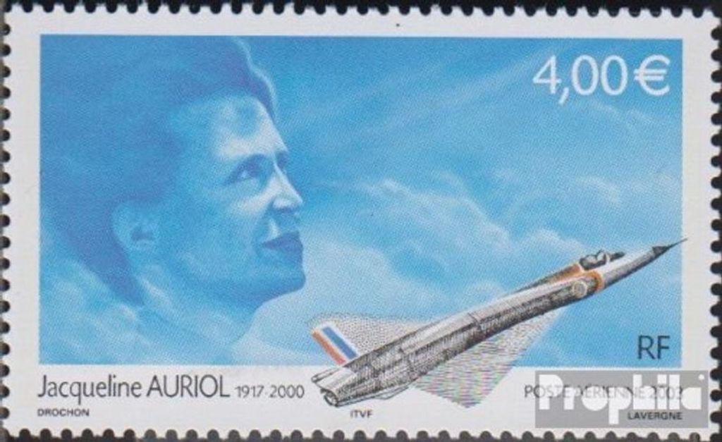 Briefmarken Frankreich 2003 Mi 3720 (kompl.Ausg.) postfrisch Jacqueline Auriol